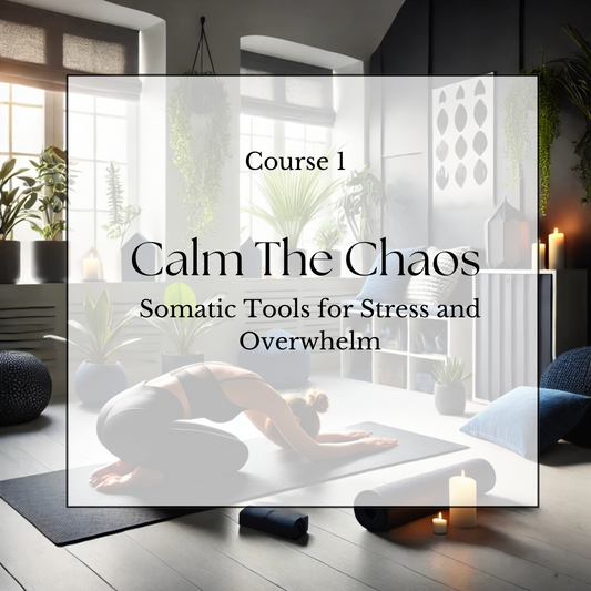 Course 1: Calm the Chaos: Somatic Tools for Stress and Overwhelm